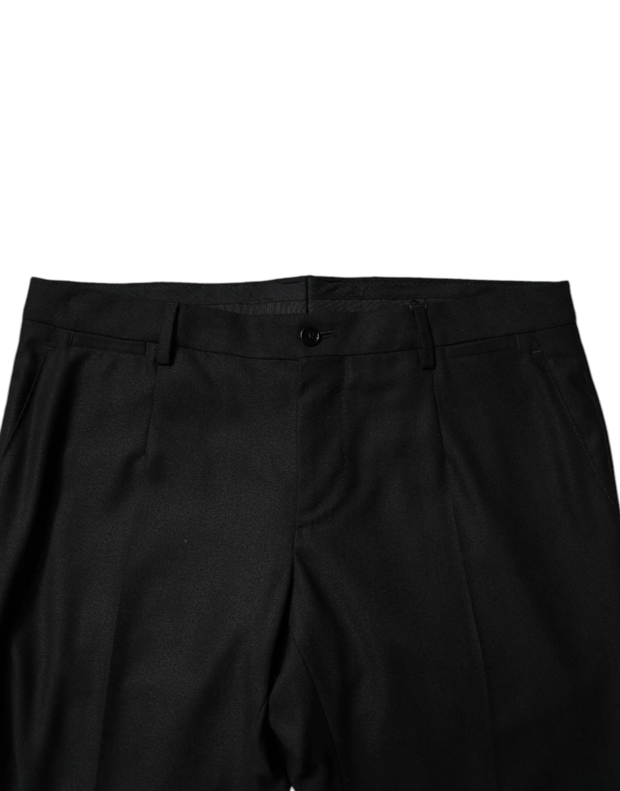 Dolce & Gabbana Virgin Wool MenSkinny Dress Formal Men's Pants