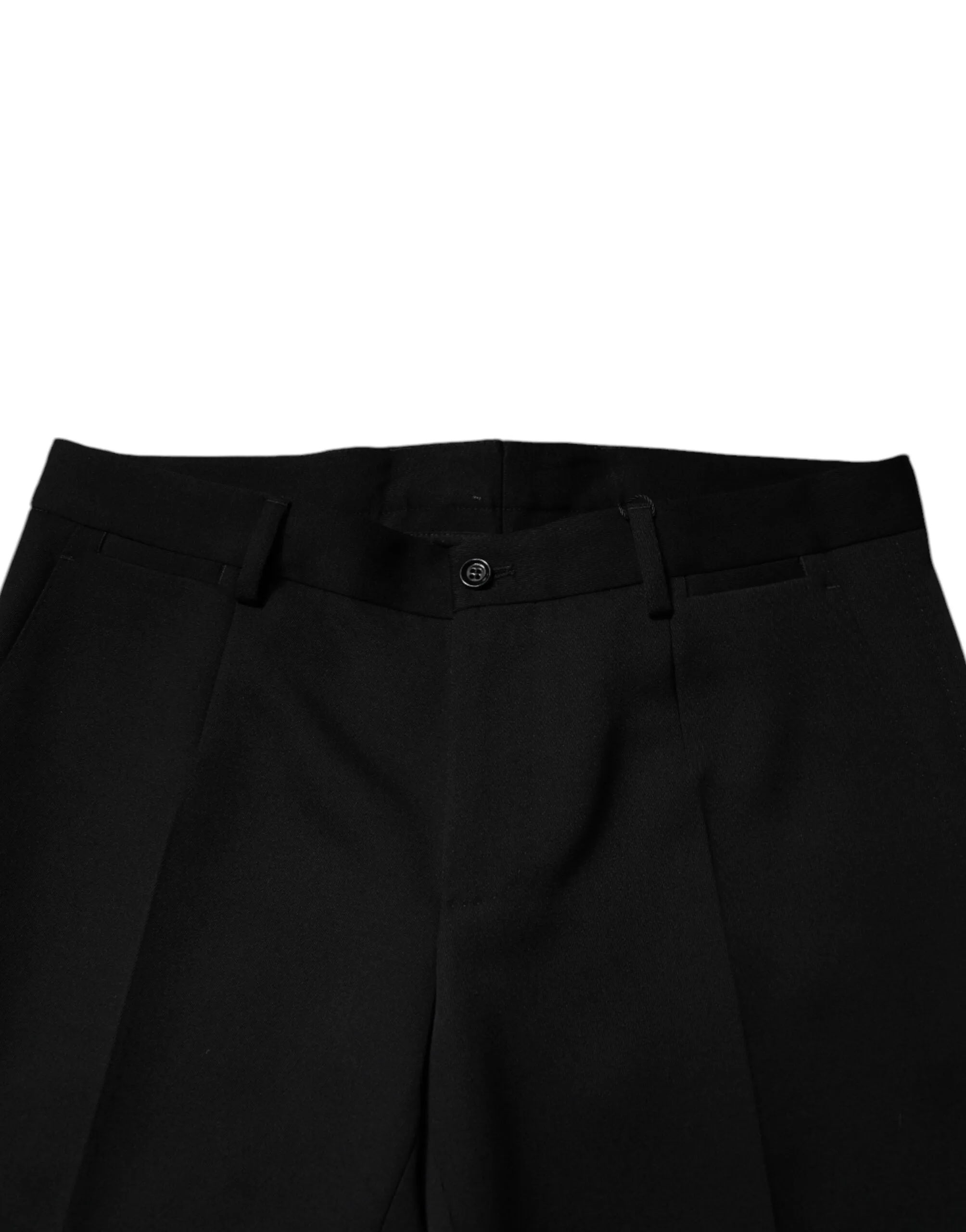 Dolce & Gabbana Wool Tape Formal Dress Men's Pants