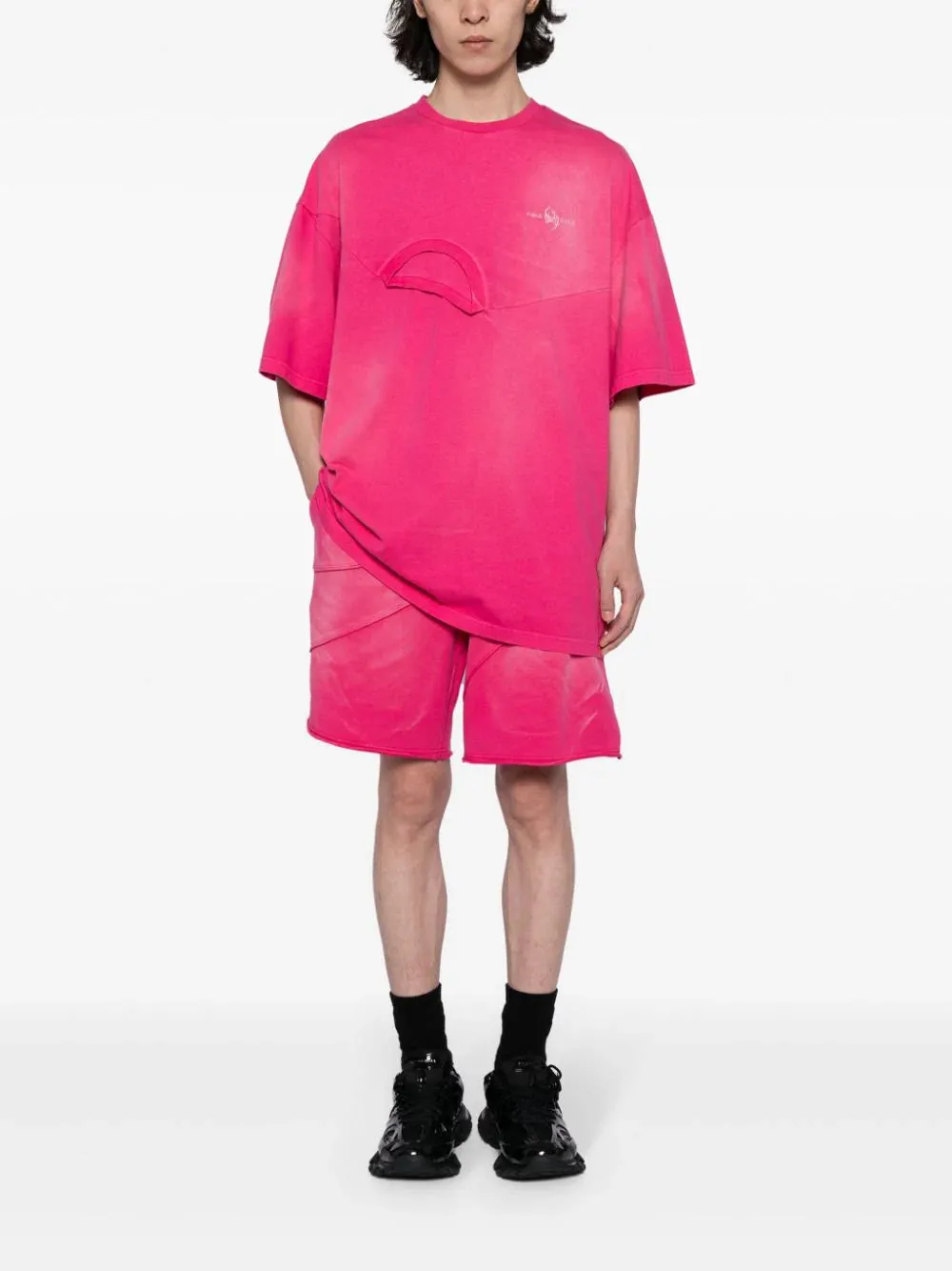 Drawstring Cotton Shorts