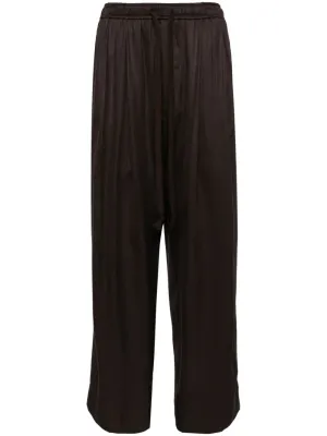 Drawstring Loose-Fit Trousers cheap bottoms online shop