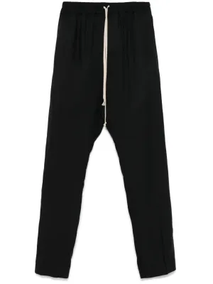Drawstring Slim Long Trousers cheap bottoms online shop