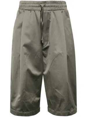 Drawstring-Waist Bermuda Shorts cheap mens pants online