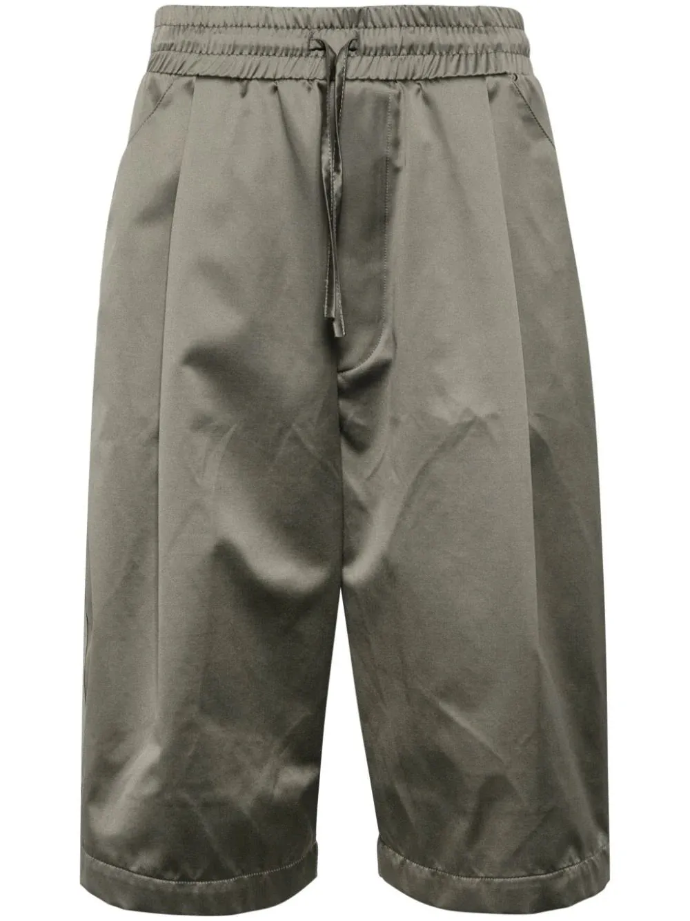 Drawstring-Waist Bermuda Shorts cheap mens pants online