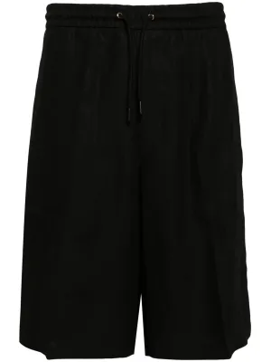 Drawstring-Waist Linen Shorts cheap mens pants online