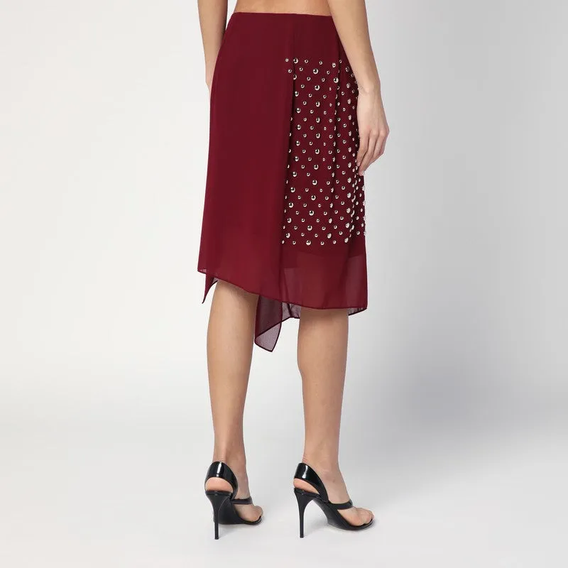 Dries Van Noten Women's Wrap Skirt With Appliqus
