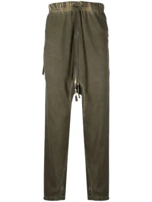 Drop-Crotch Drawstring Trousers cheap bottoms online shop