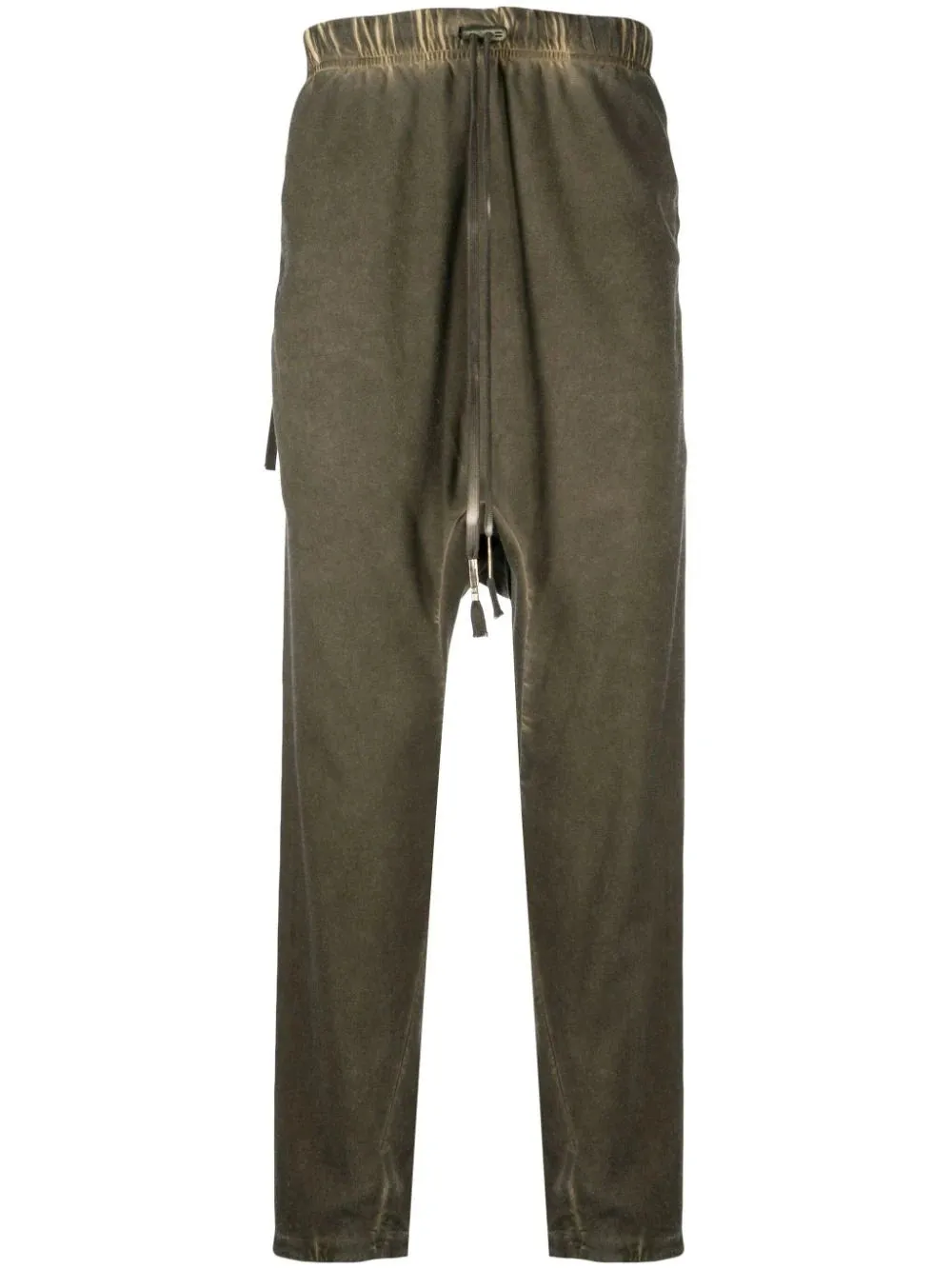 Drop-Crotch Drawstring Trousers cheap bottoms online shop