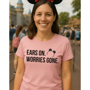 Ears On. Worries Gone T-Shirt pregnancy jeans best price