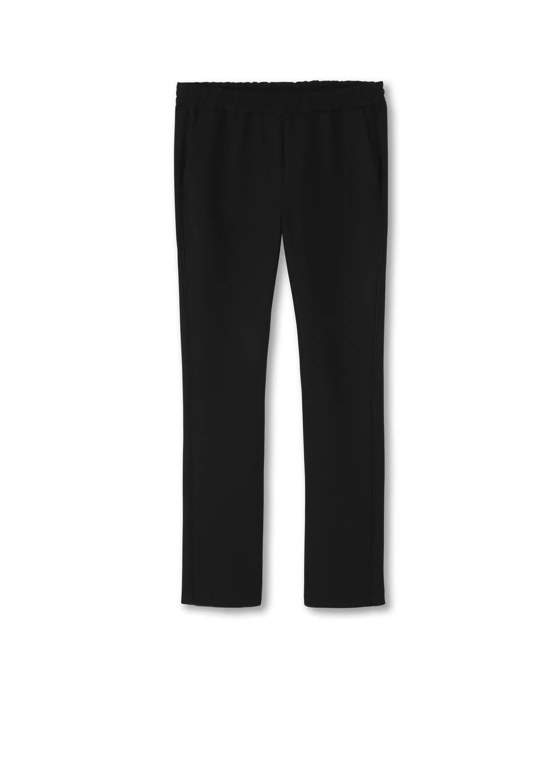 Easy Fit Track Pants In Black