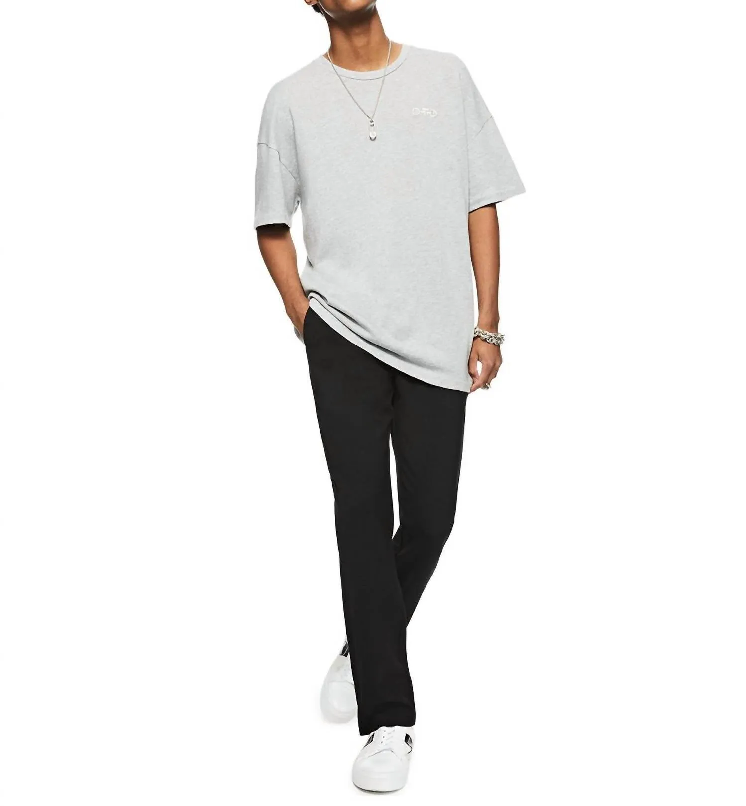 Easy Fit Track Pants In Black