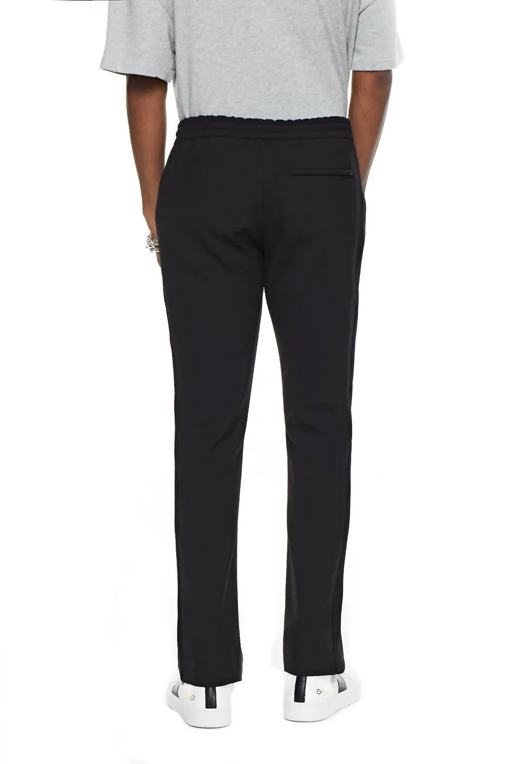Easy Fit Track Pants In Black