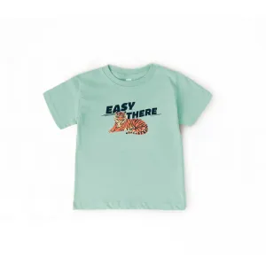 Easy There Tiger Kids T-Shirt girls pajamas promo