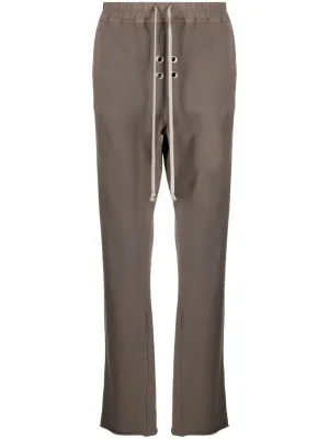 Elasticated-Waist Cotton Trousers cheap bottoms online shop