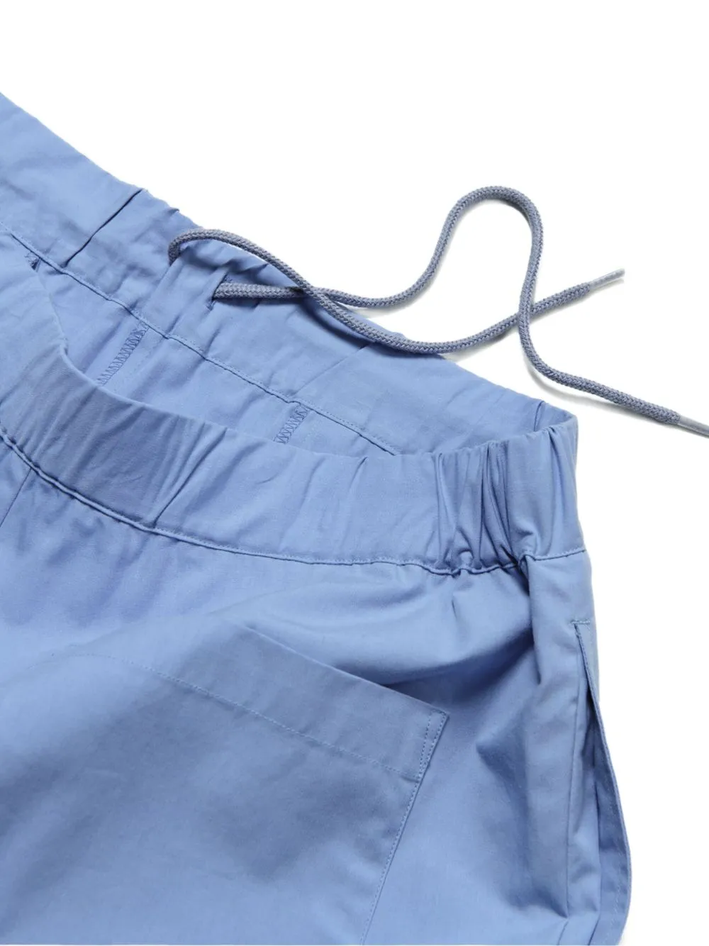 Elasticated-Waist Shorts