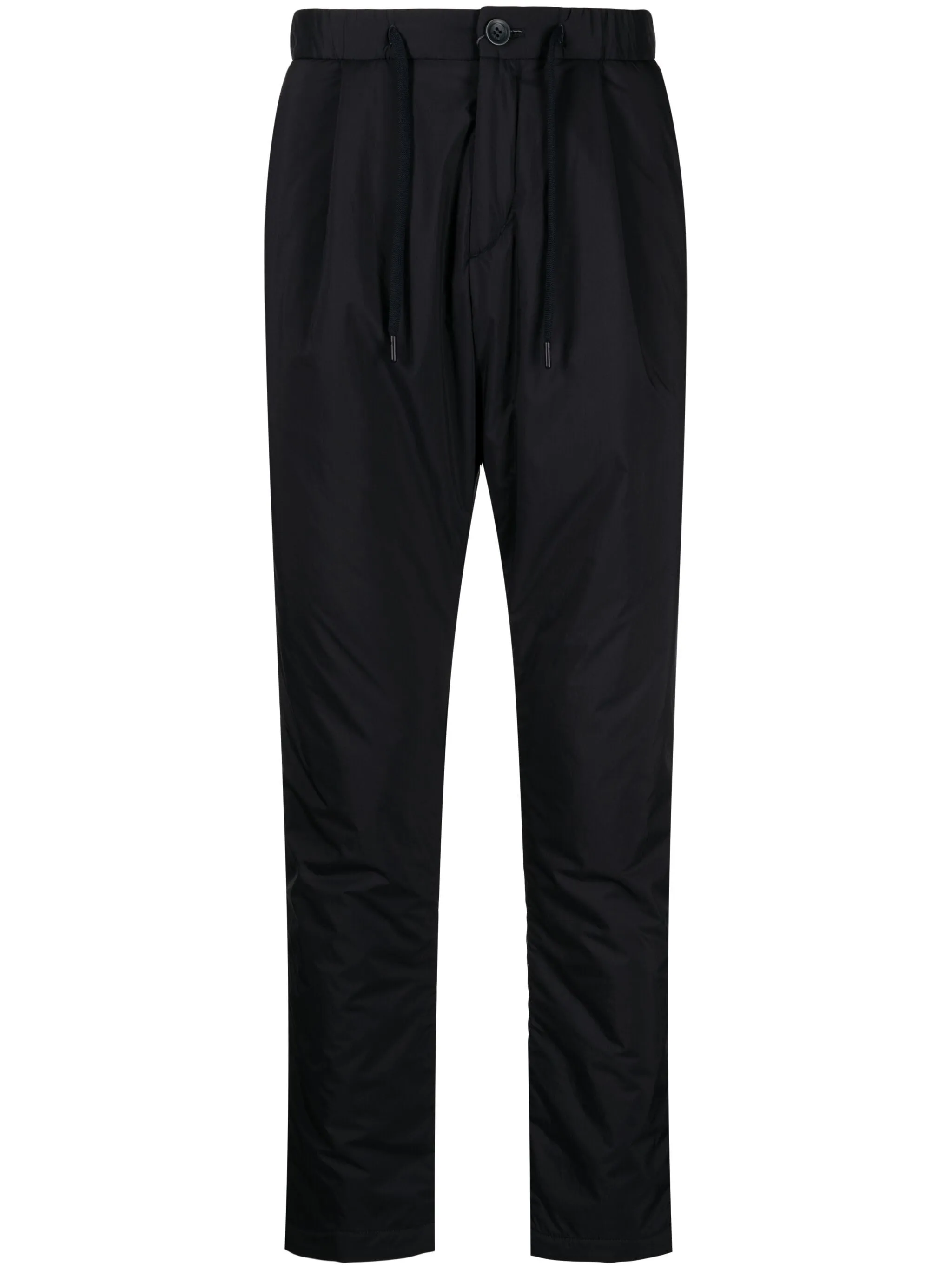 Elasticated-Waist Tapered Trousers cheap bottoms online shop