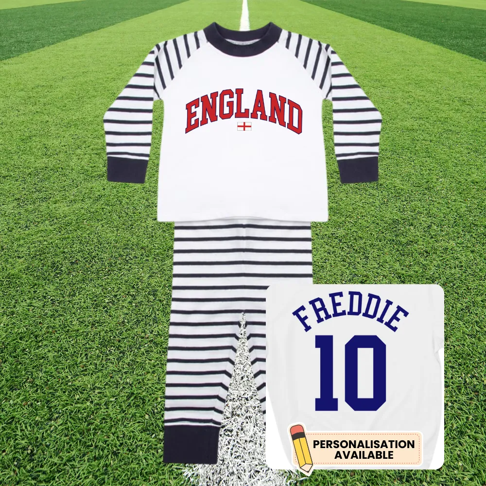 England Stadium Striped Kids Pyjamas girls jeans best deals