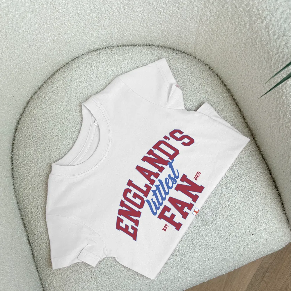 England's Littlest Fan 2015 Kids Graphic T-Shirt girls pajamas promo