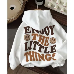 Enjoy The Little Things Hoodie boys fashion clearance