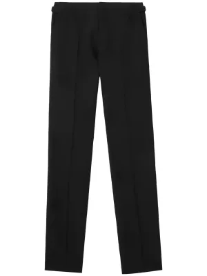Equestrian Knight-Motif Tailored Trousers cheap bottoms online shop