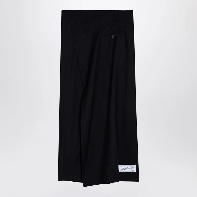 Erika Cavallini Women's Matilda blue Asymmetrical Skirt