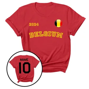 Euros Belgium Supporters T-Shirt daddy outfits clearance