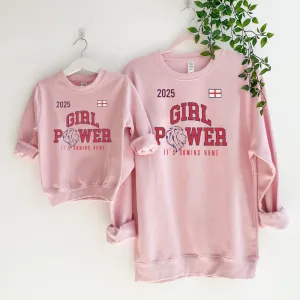 Euros - England Girl Power Matching Sweatshirts breastfeeding tops cheap