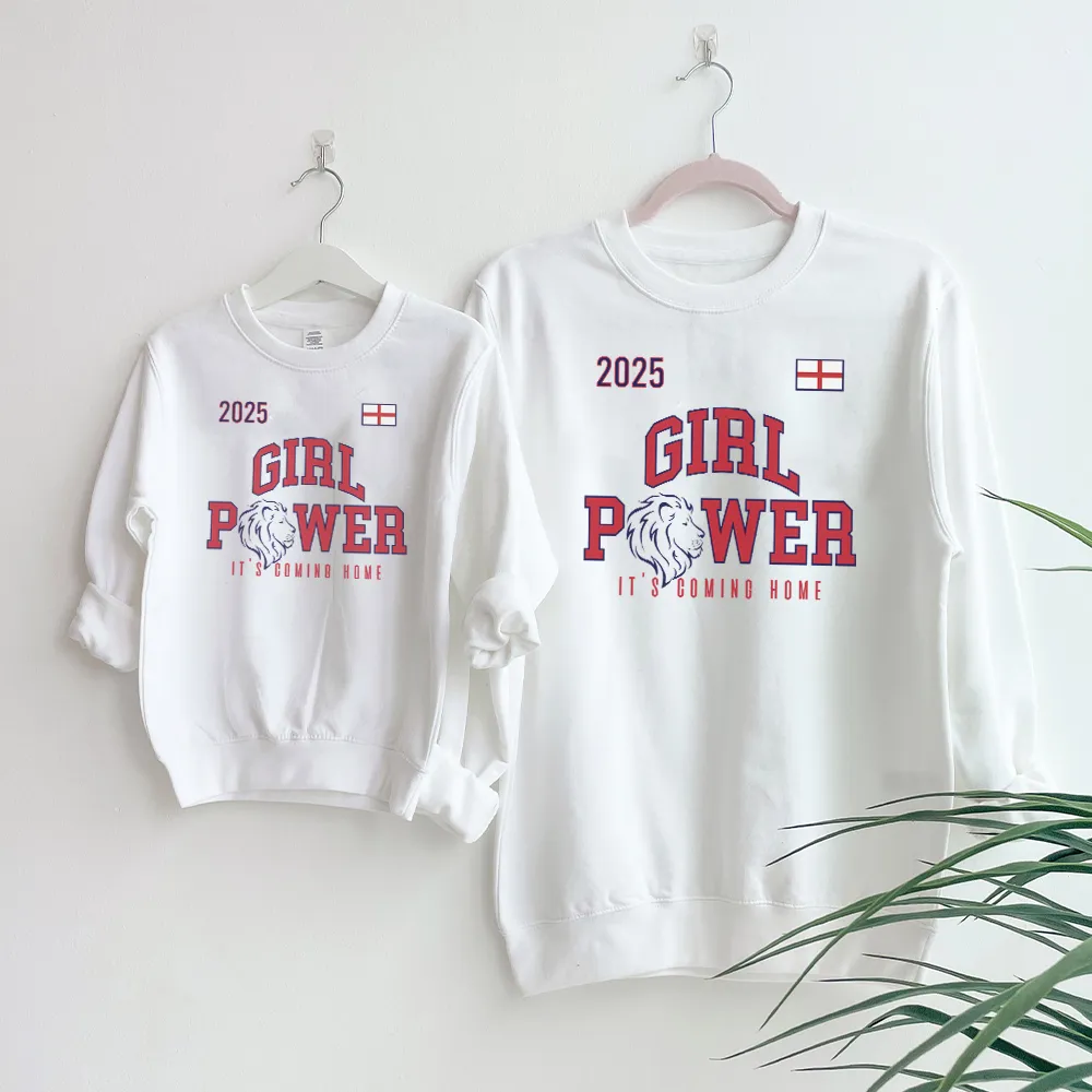 Euros - England Girl Power Matching Sweatshirts