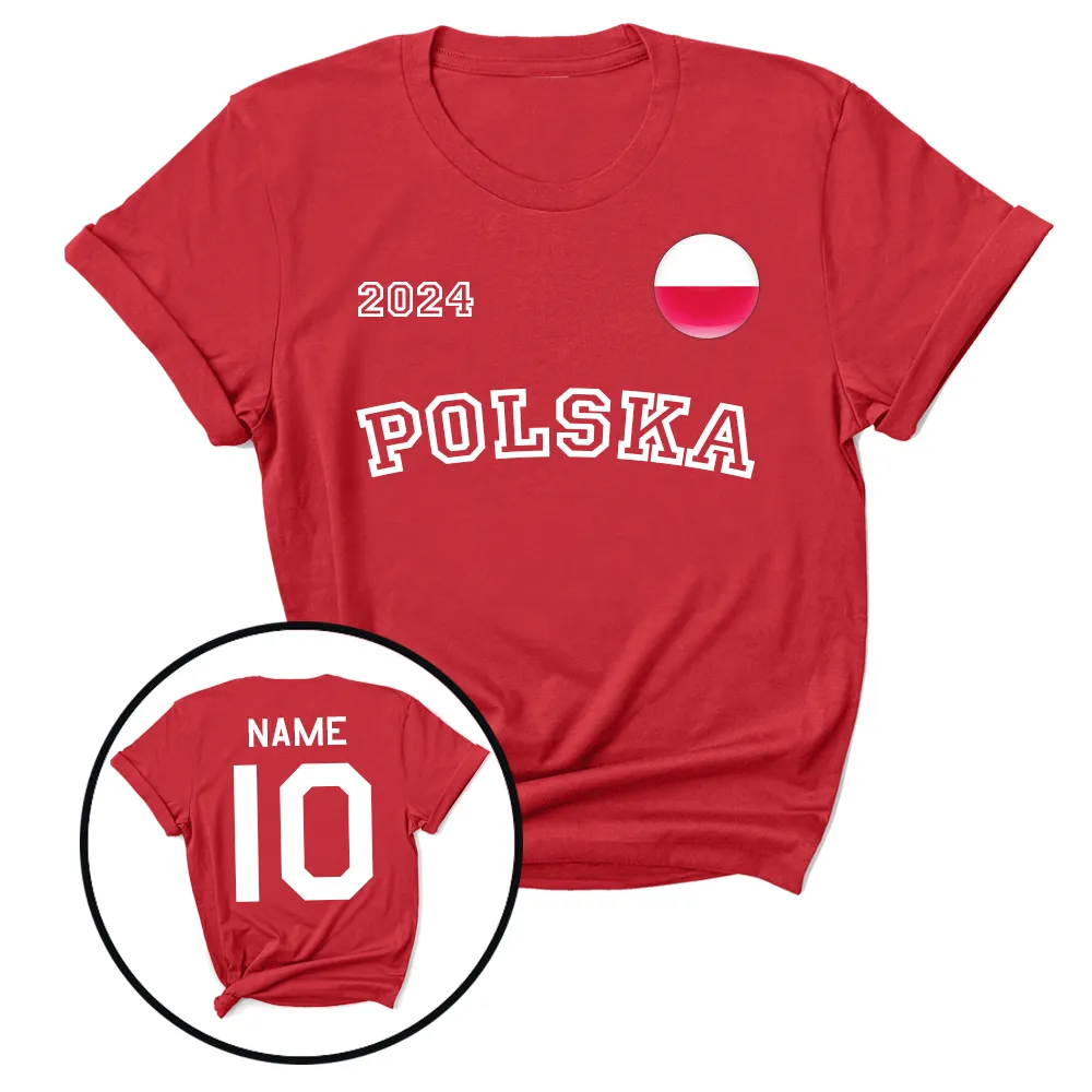 Euros Poland Supporters T-Shirt daddy outfits clearance