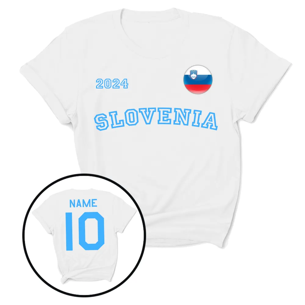 Euros Slovenia Supporters T-Shirt daddy outfits clearance