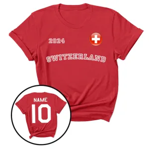 Euros Switzerland Supporters T-Shirt daddy outfits clearance