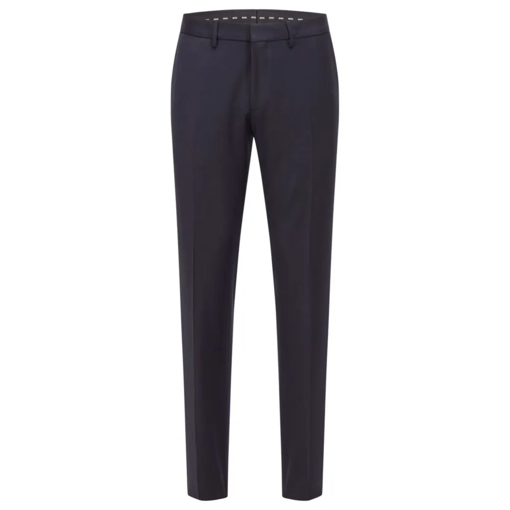 Extra-slim-fit pants in virgin-wool serge