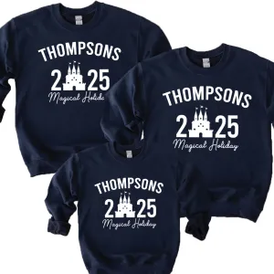 Family Magical Trip Personalised Name & Year Sweatshirts discount mum dresses
