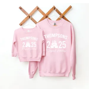 Family Magical Trip Summer Personalised Name & Year Sweatshirts discount mum dresses