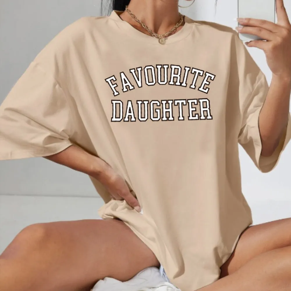 Favourite Daughter Varsity Oversize T-Shirt