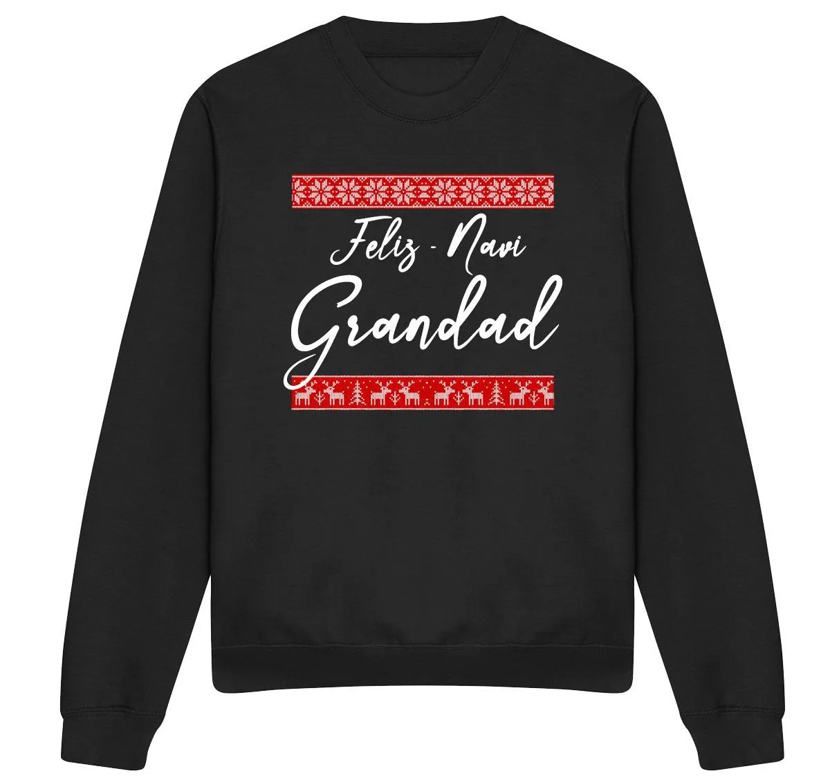 Feliz Navi-Grandad Sweatshirt dad jeans best price