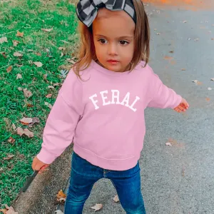 FERAL College Kids Sweatshirt girls skirts clearance