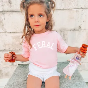 FERAL College Kids Tee girls pajamas promo