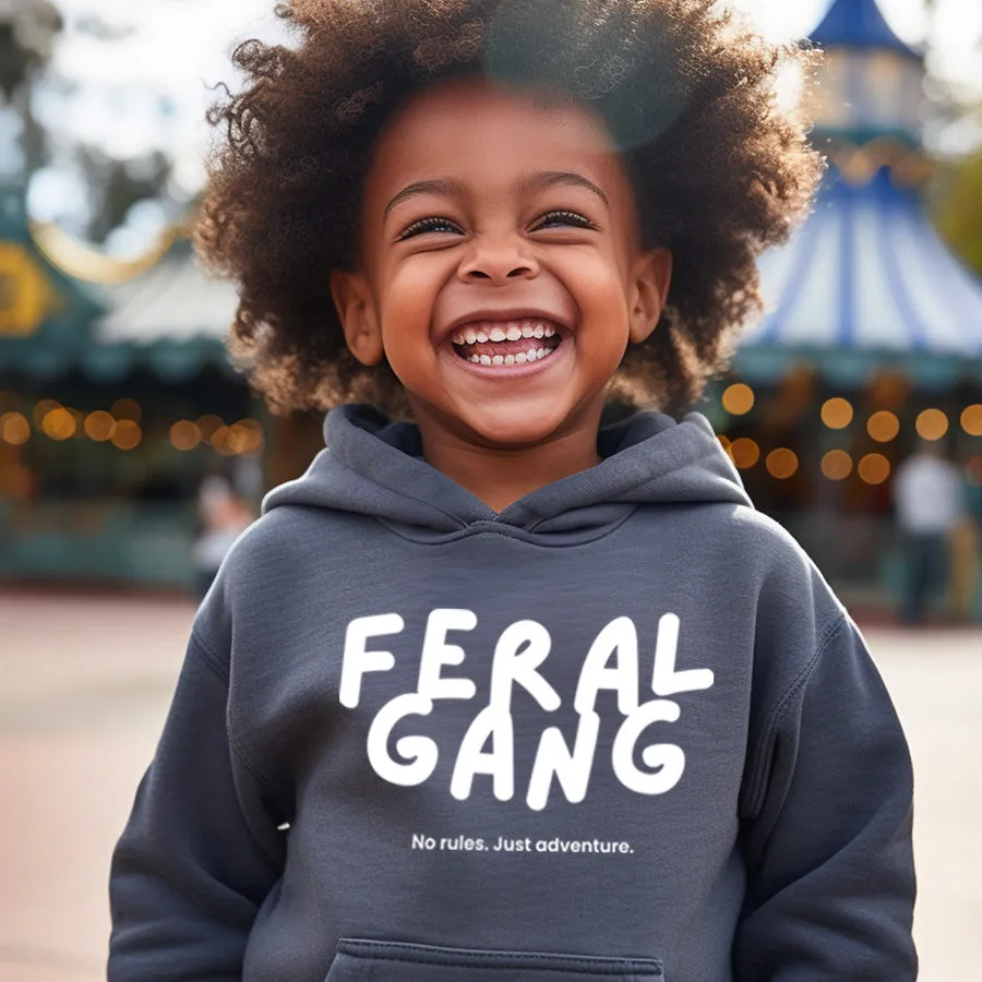 Feral Gang Core Logo Hoodie girls skirts clearance