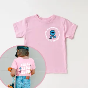 Feral Kids Club Front & Back Graphic Tees girls pajamas promo