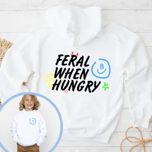 Feral When Hungry Kids Hoodie girls skirts clearance
