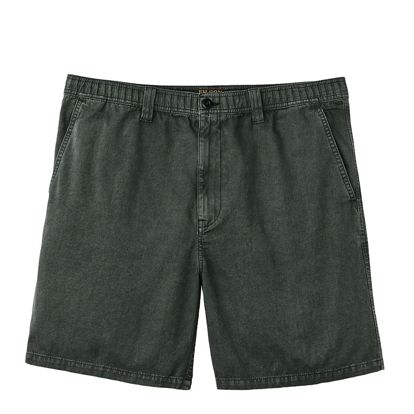 Filson Oakville Canvas Shorts Gravel mens shorts outlet store