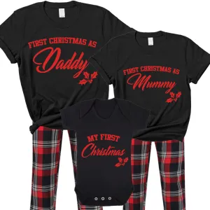 First Family Christmas Matching Yuletide Pyjama & Bodysuits dad hats promo code