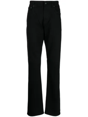 Five-Pocket Straight-Leg Trousers cheap bottoms online shop