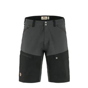Fjallraven Abisko Midsummer Shorts Dark Grey / Black mens shorts outlet store