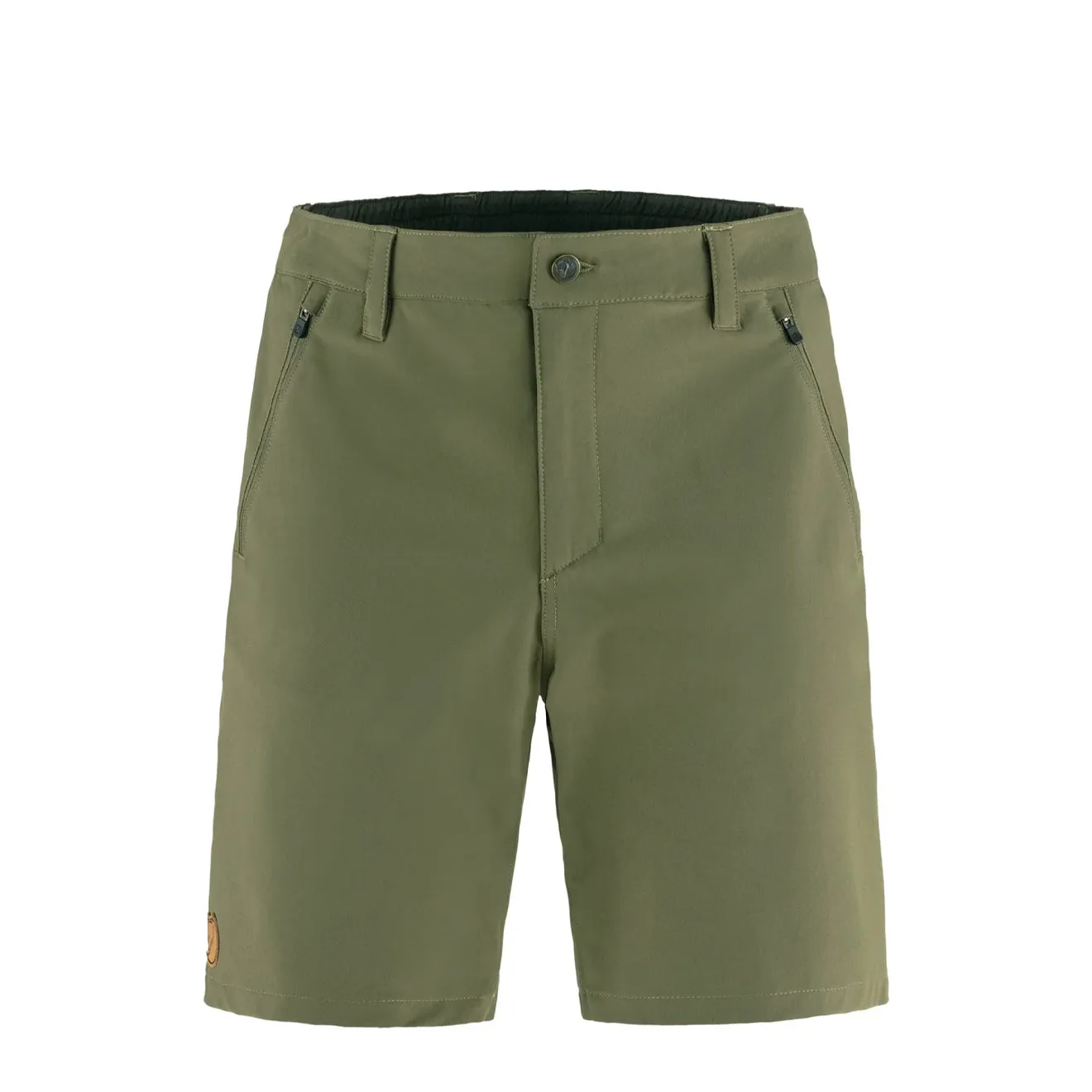 Fjallraven Abisko Trail Stretch Shorts Laurel Green mens shorts outlet store
