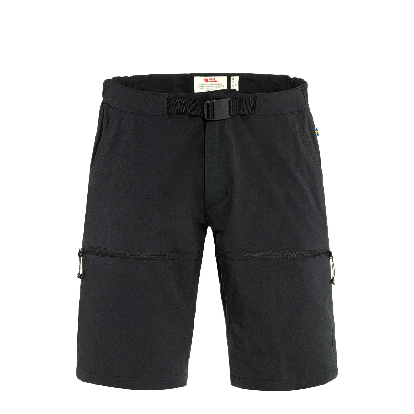 Fjallraven High Coast Hike Shorts Black mens shorts outlet store