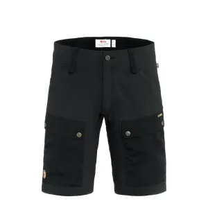 Fjallraven Keb Shorts Black / Black mens shorts outlet store