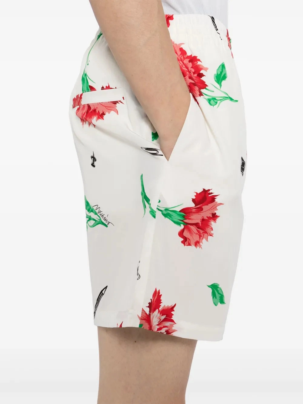 Floral-Print Shorts