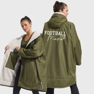 Football Mama All-Seasons Oversize Waterproof Robe postpartum clothes sale