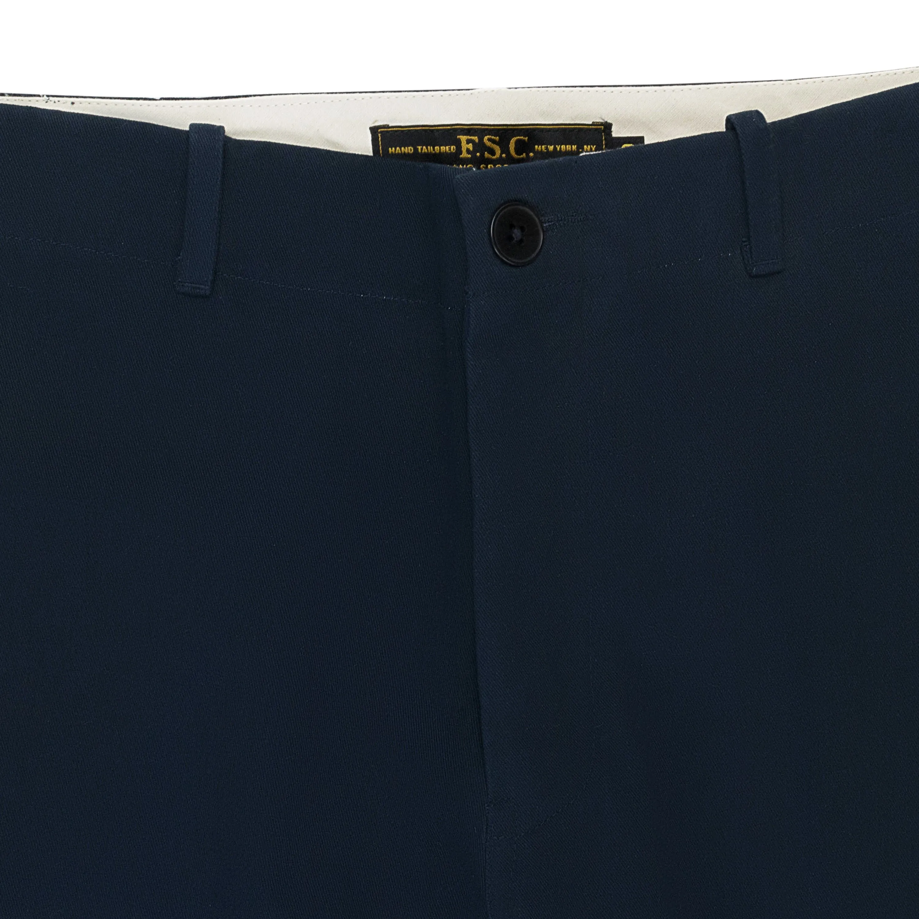 Freeman's Sporting Club Navy Blue Tweed Acaademy Wool Pants